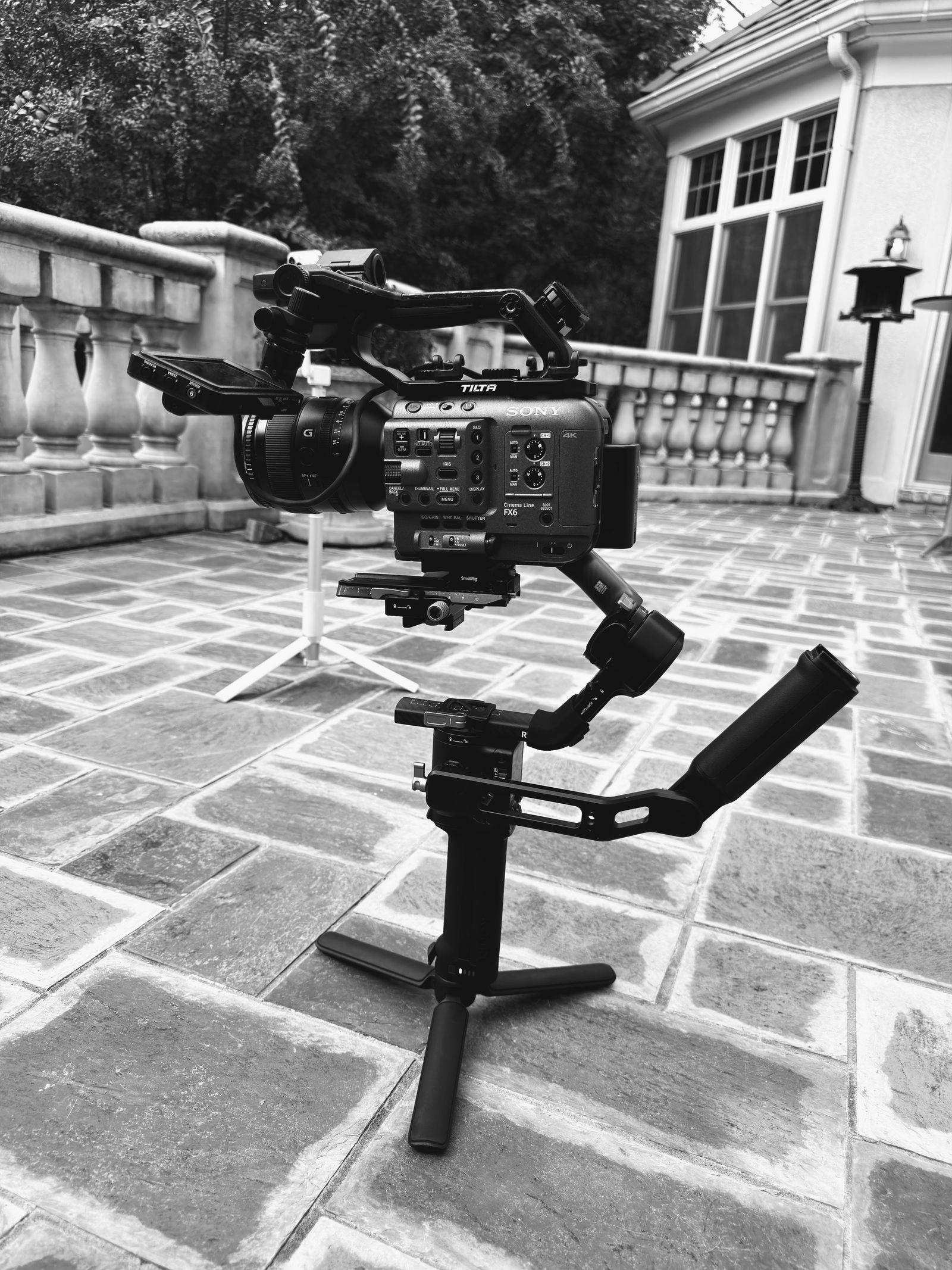 Sony FX6 on a gimbal, Uncharted Media