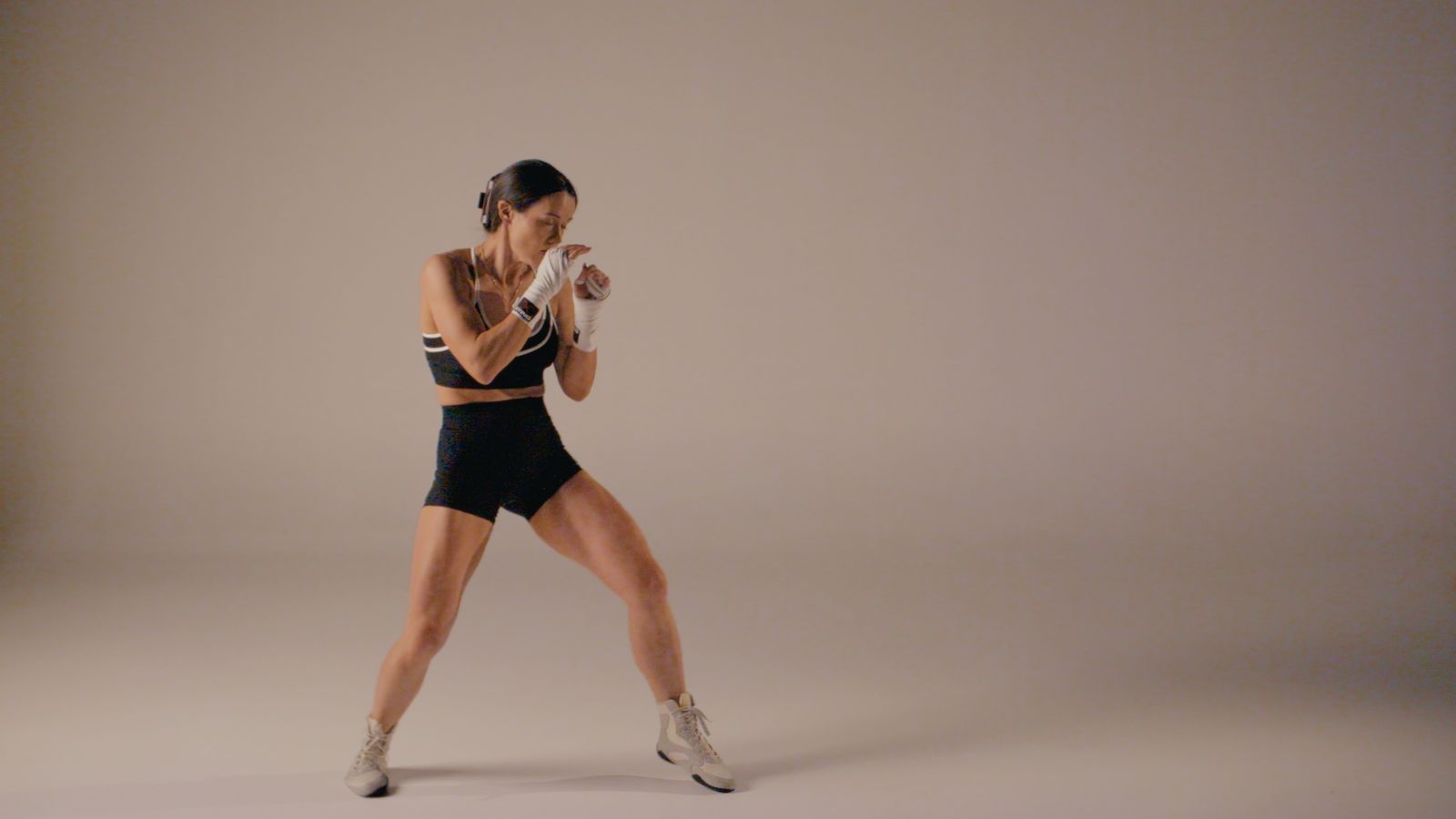 Boxer training for Women in Iron, filmed by Uncharted Media
