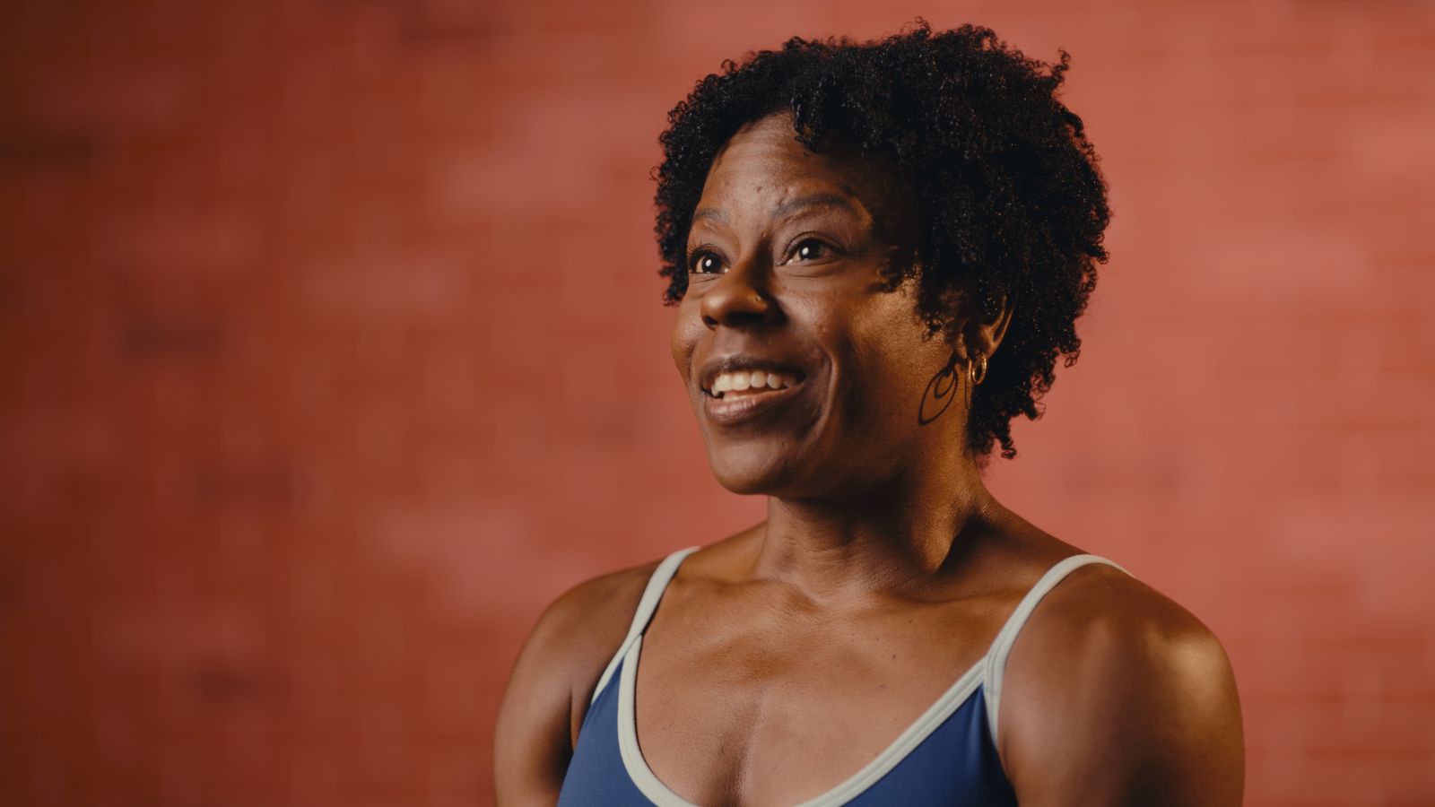 B-camera angle of Tiffany Wooten's Women in Iron interview, filmed by Uncharted Media
