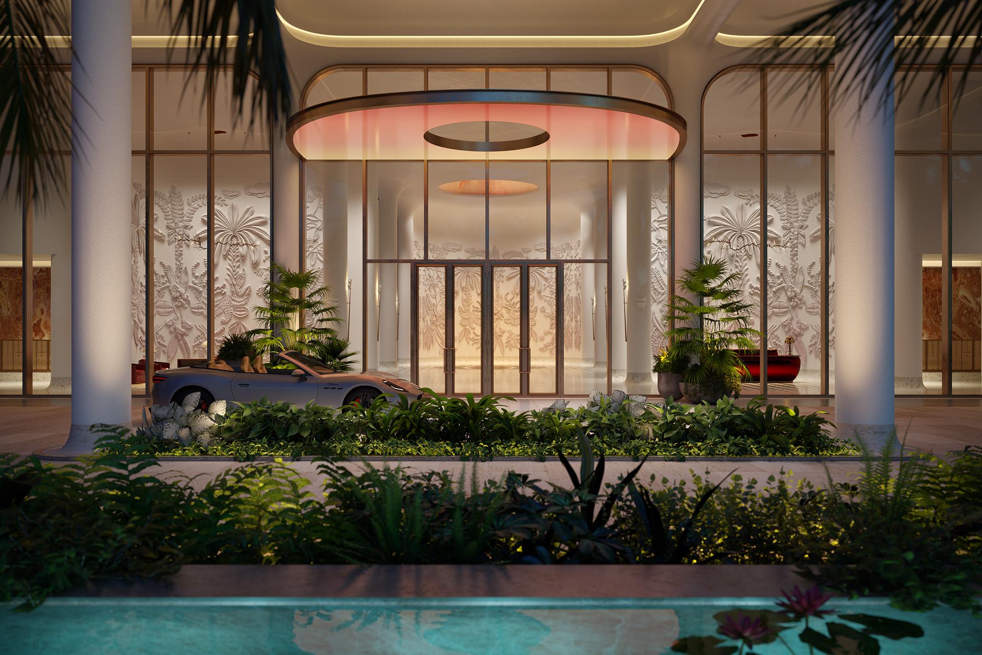Faena Residences Miami arrival experience
