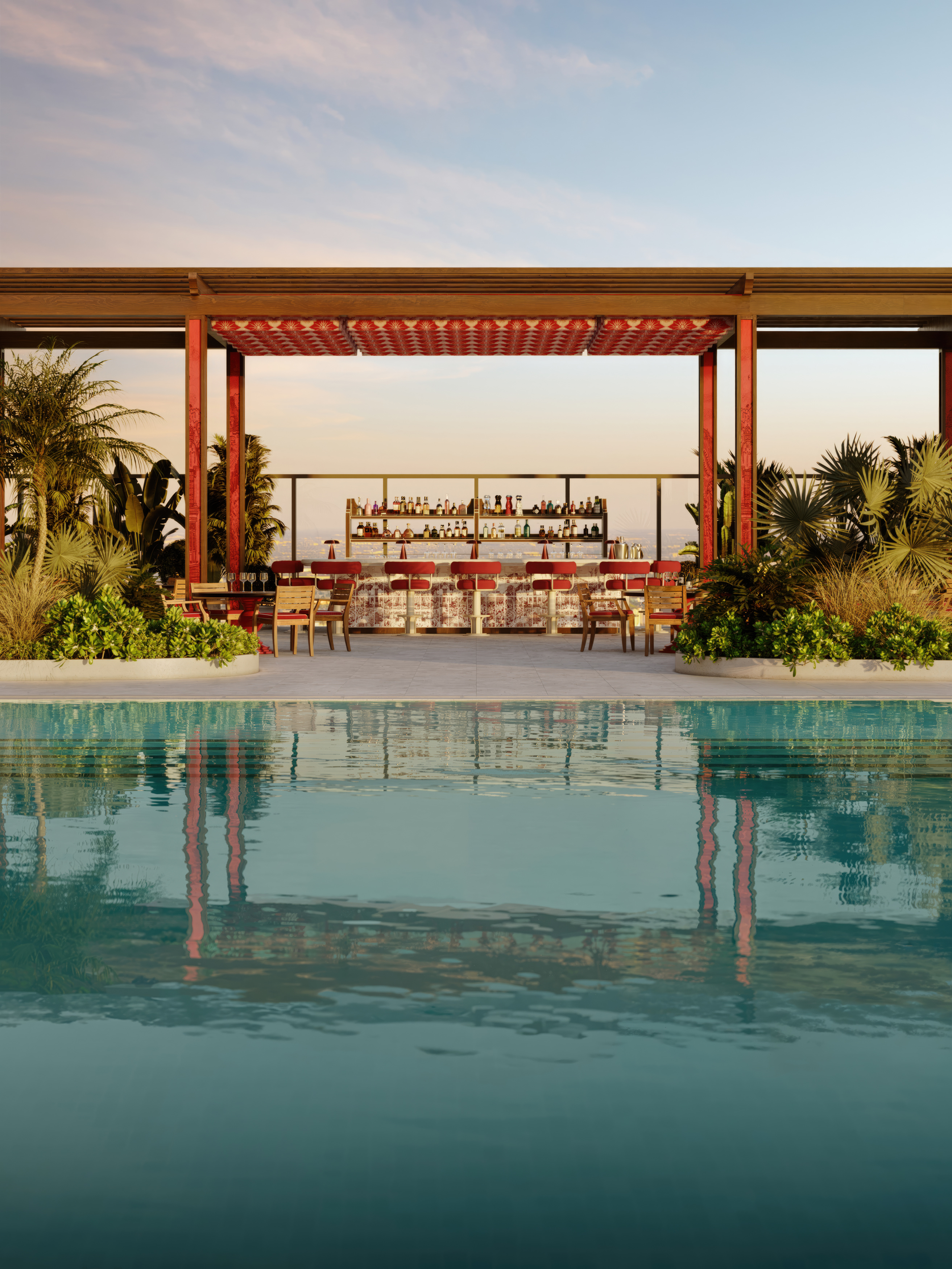 Faena Beach Pergola