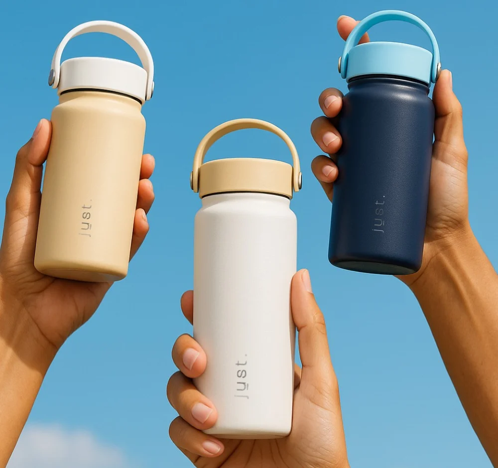 Just water bottle client product
