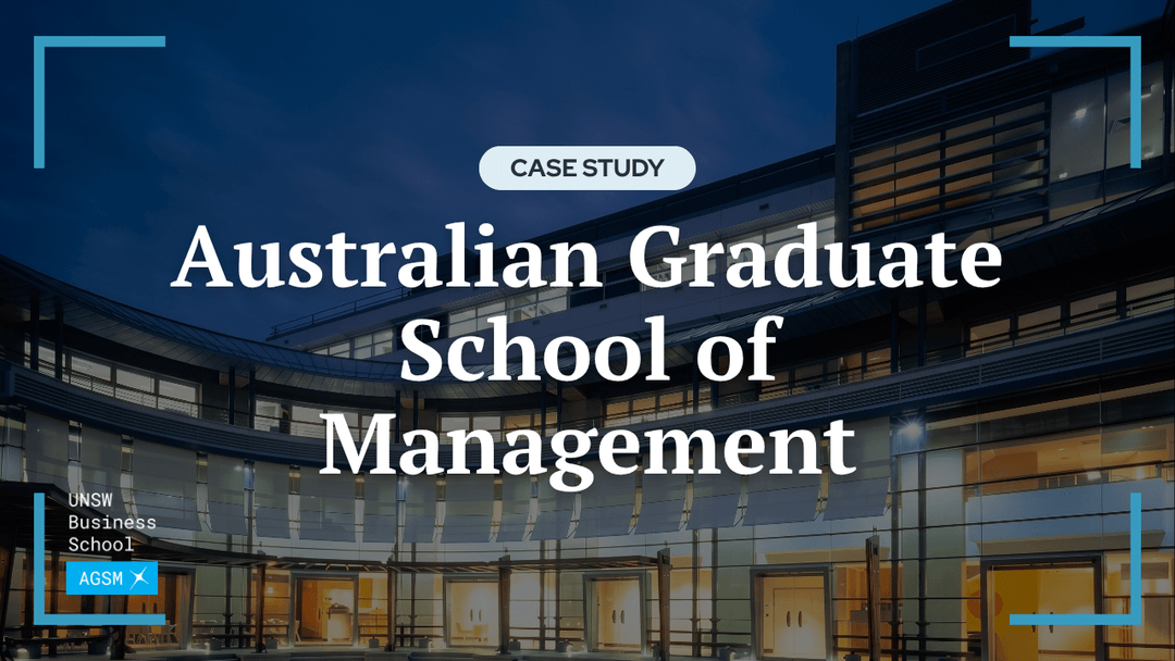 AGSM Case Study Video