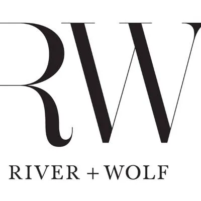 River + Wolf Logo