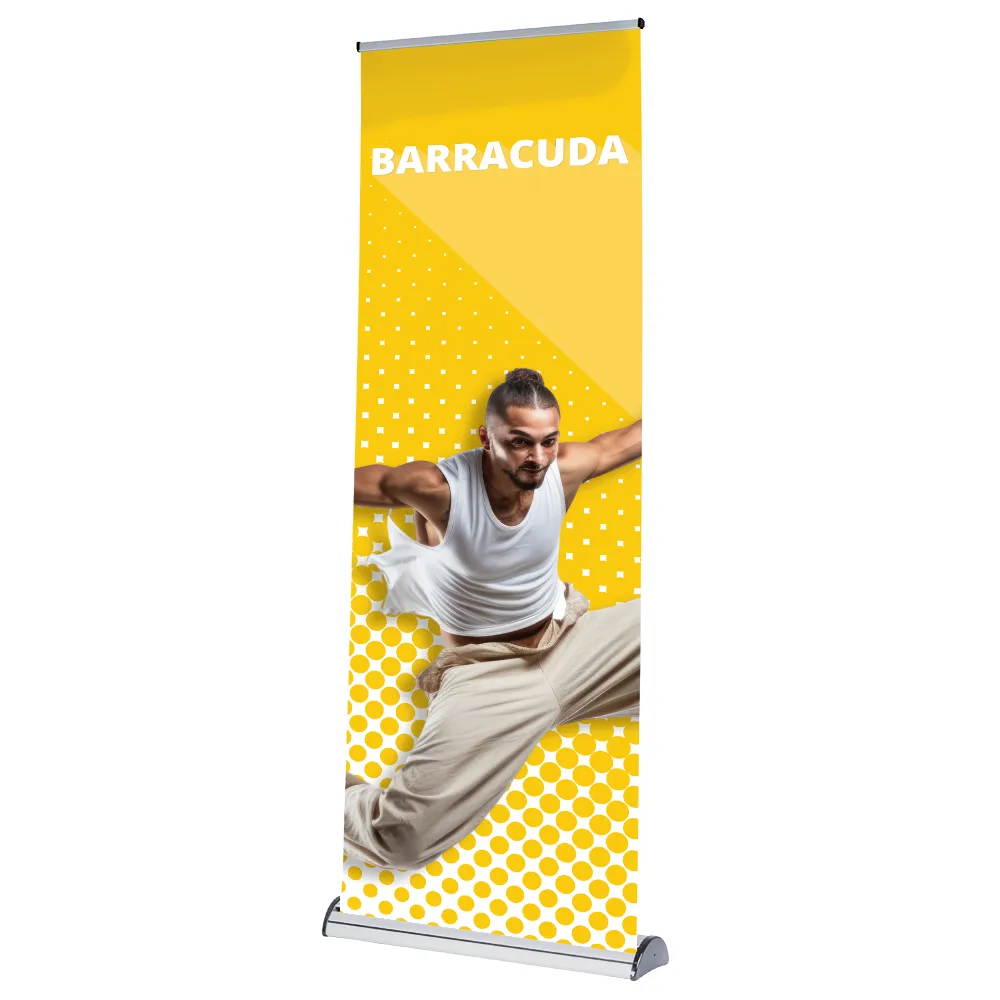 Barracuda premium roller banner