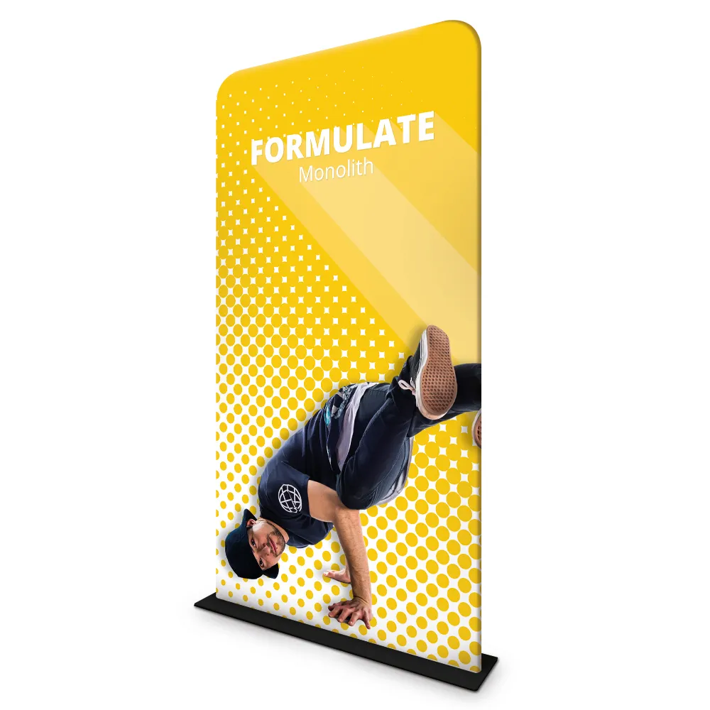 Formulate Monolith tension-fabric banner