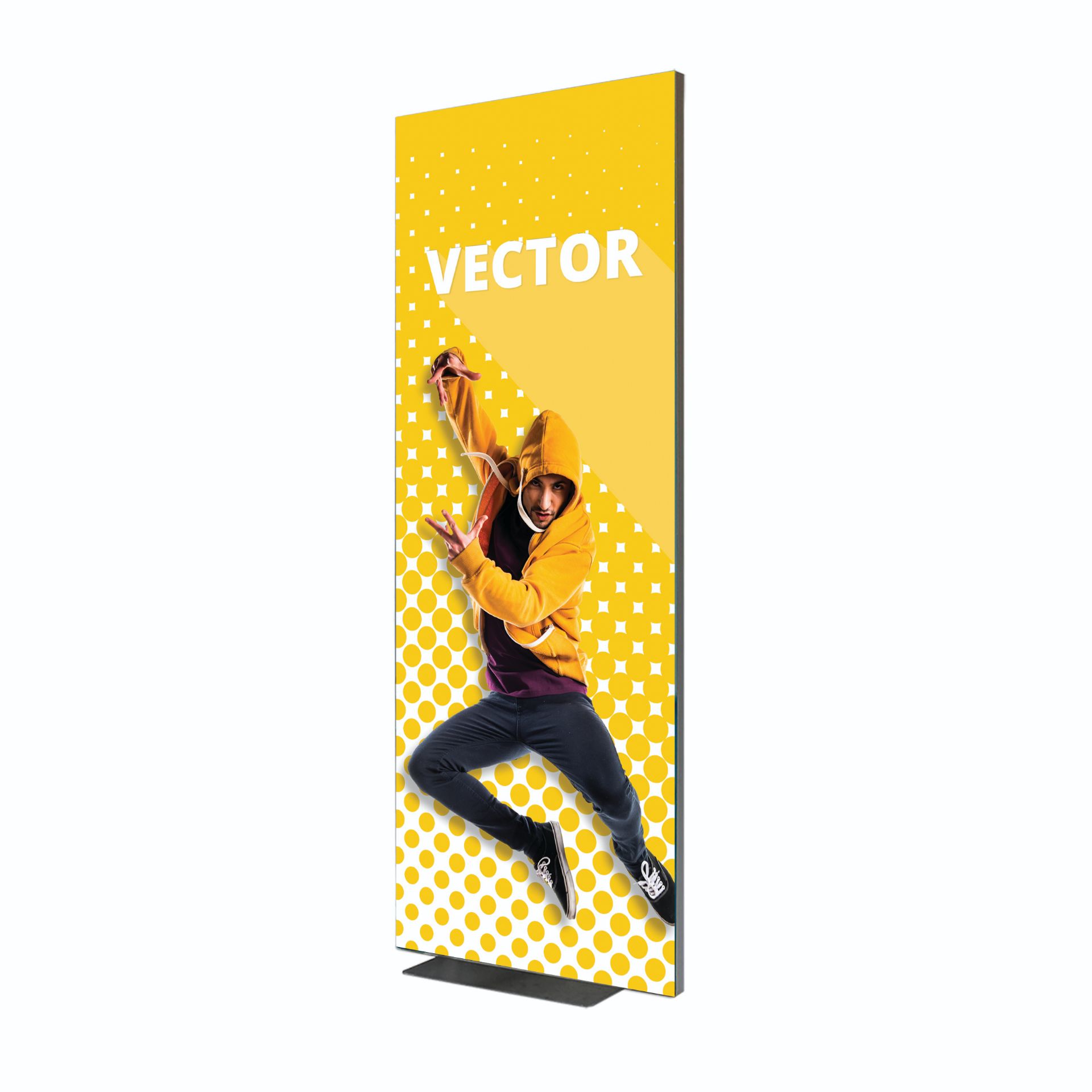Vector Media SEG tension-fabric banner
