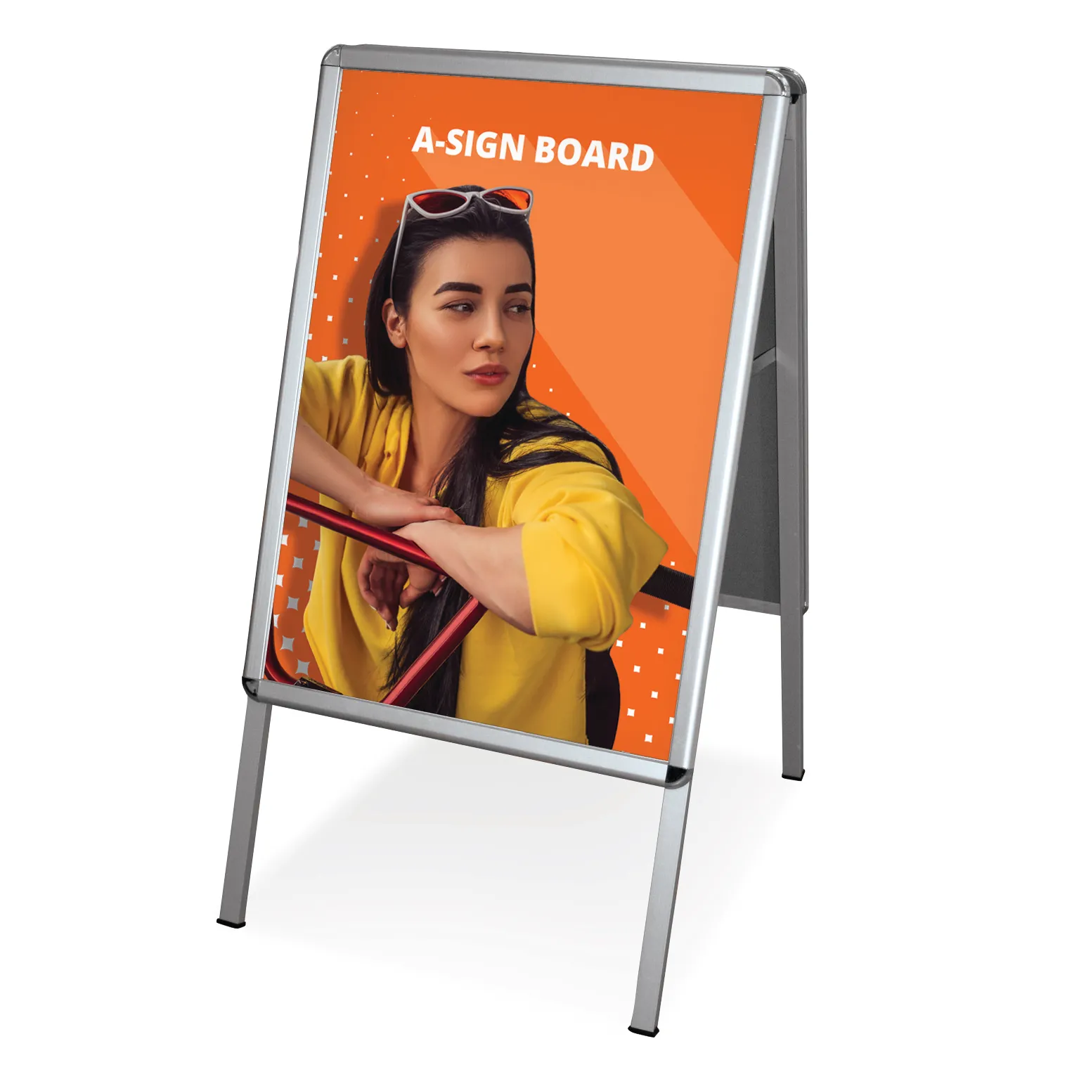 Redblu A-Sign pavement board