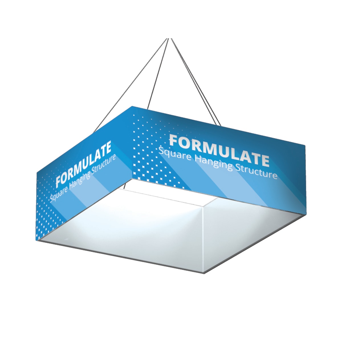Formulate square hanging structure