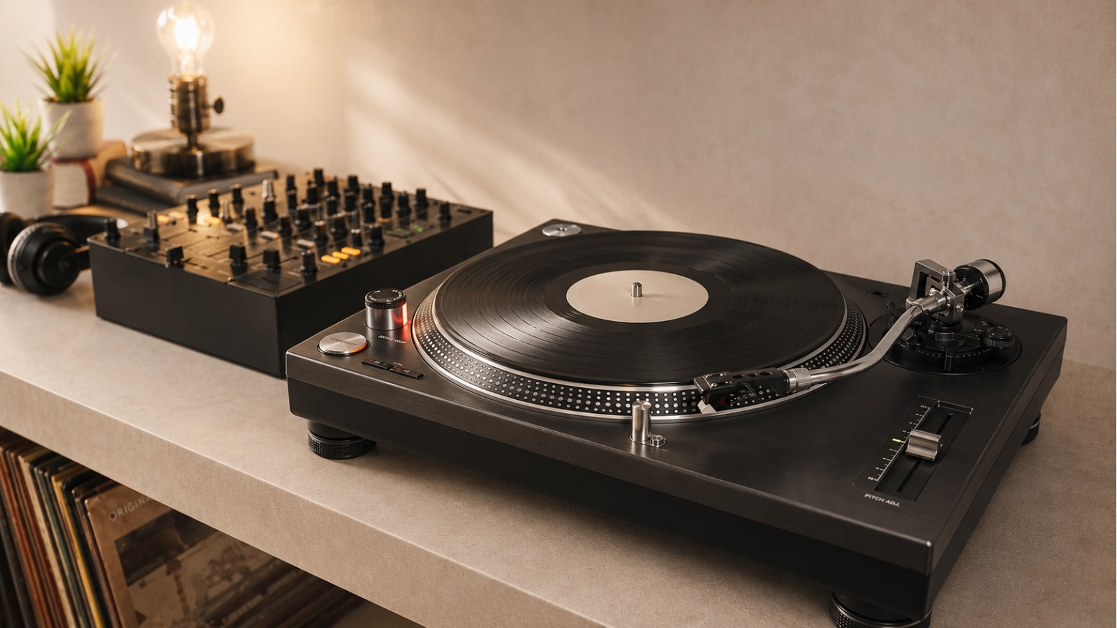 DJ-Plattenspieler Vergleich, fünf Profi-Direktantriebs-Plattenspieler für DJs 2026. VinylRecordsLove