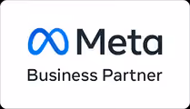 Meta Business Partner badge.