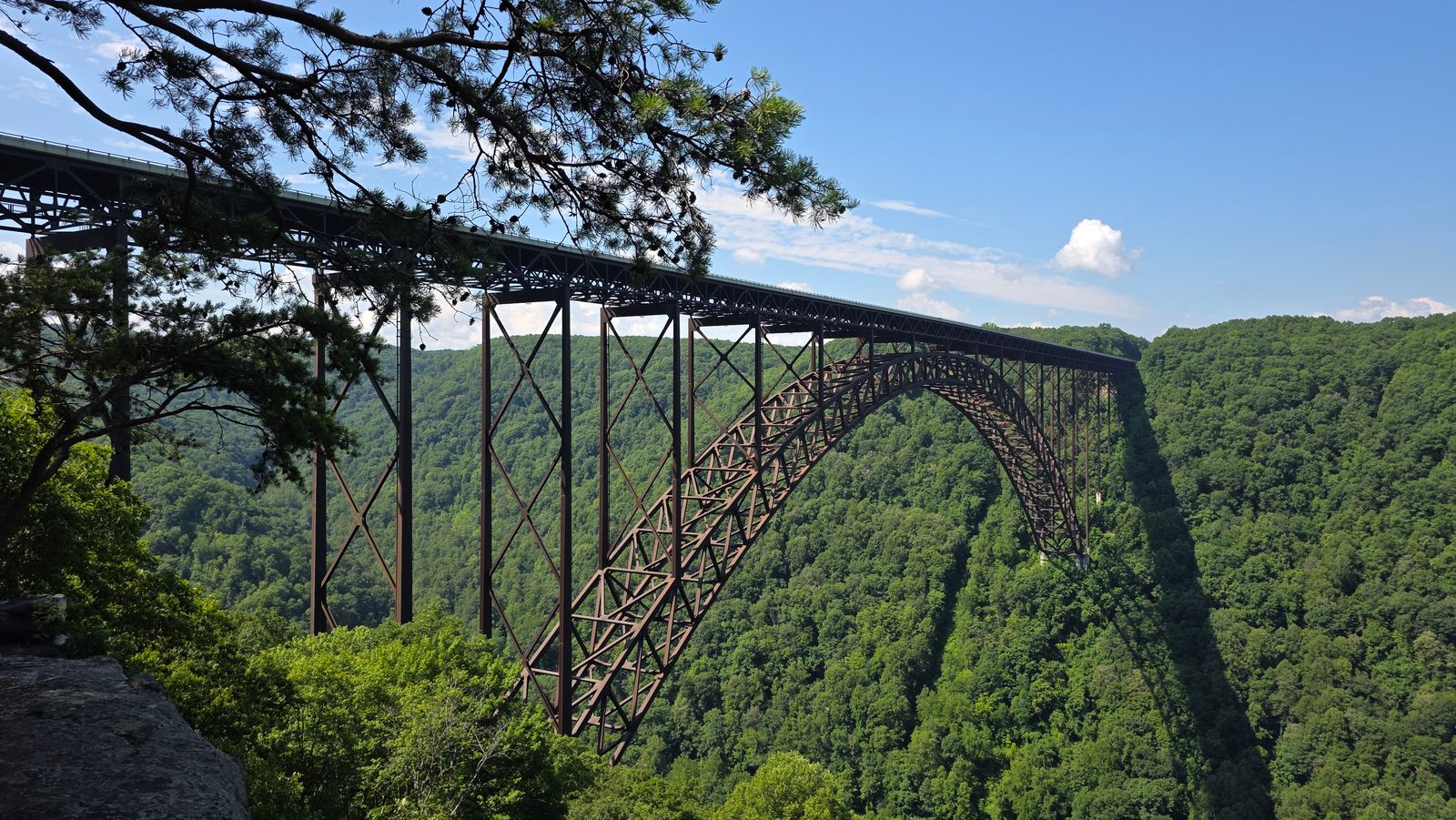 Bridge Buttress in the New River Gorge, West Virginia