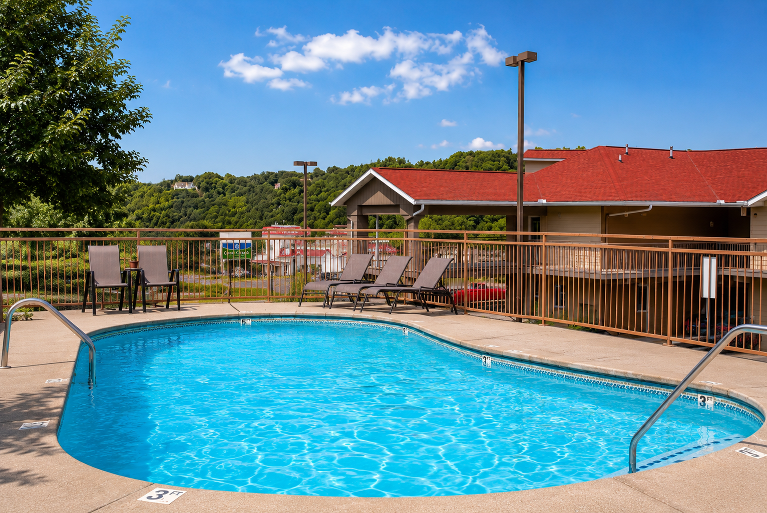 Community swimming pool