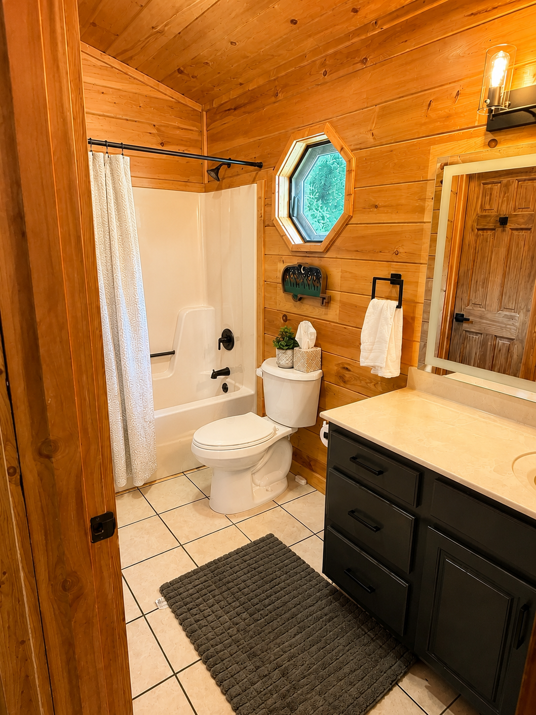Cabin bathroom