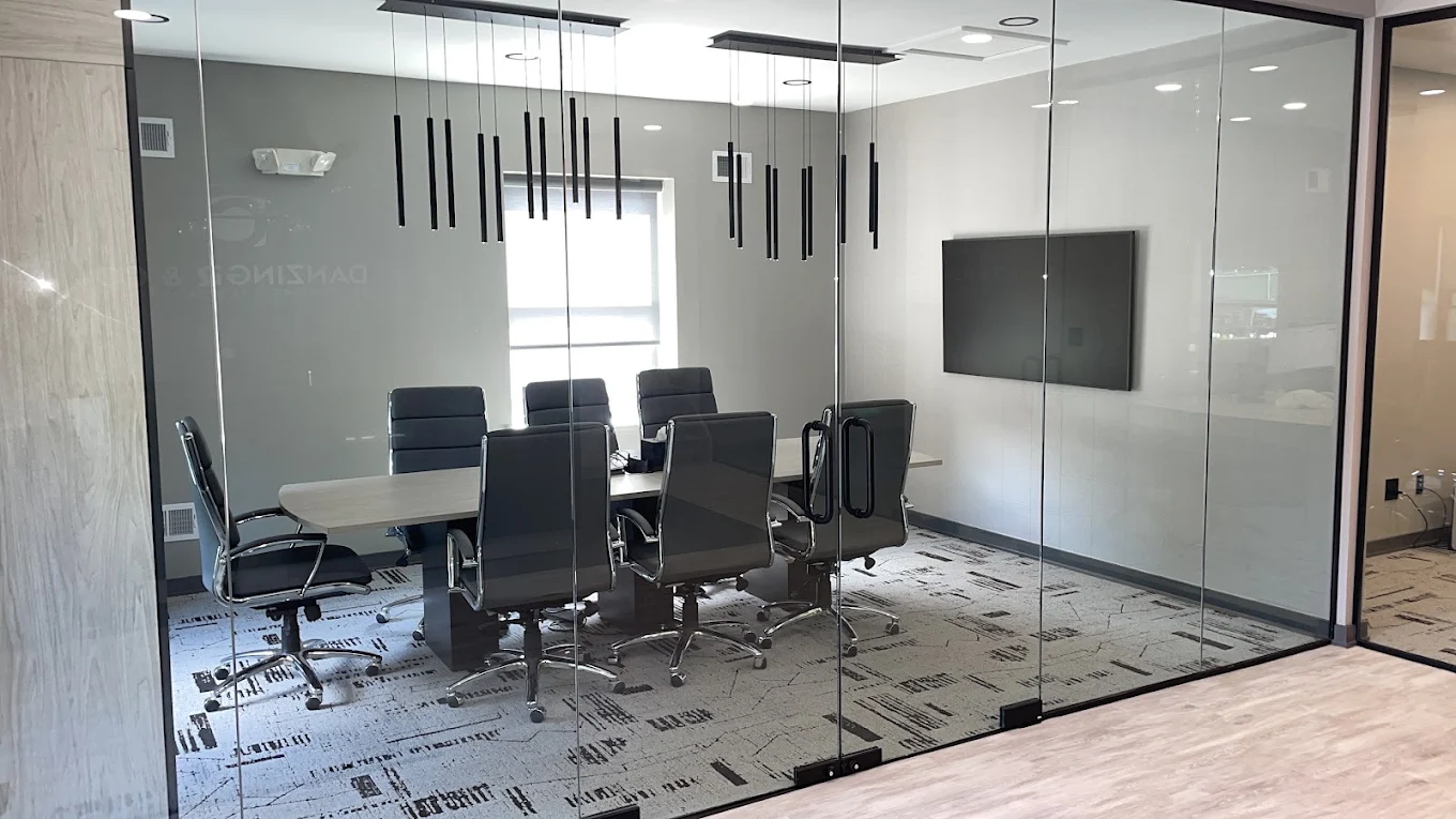 The Danzinger & Co. conference room