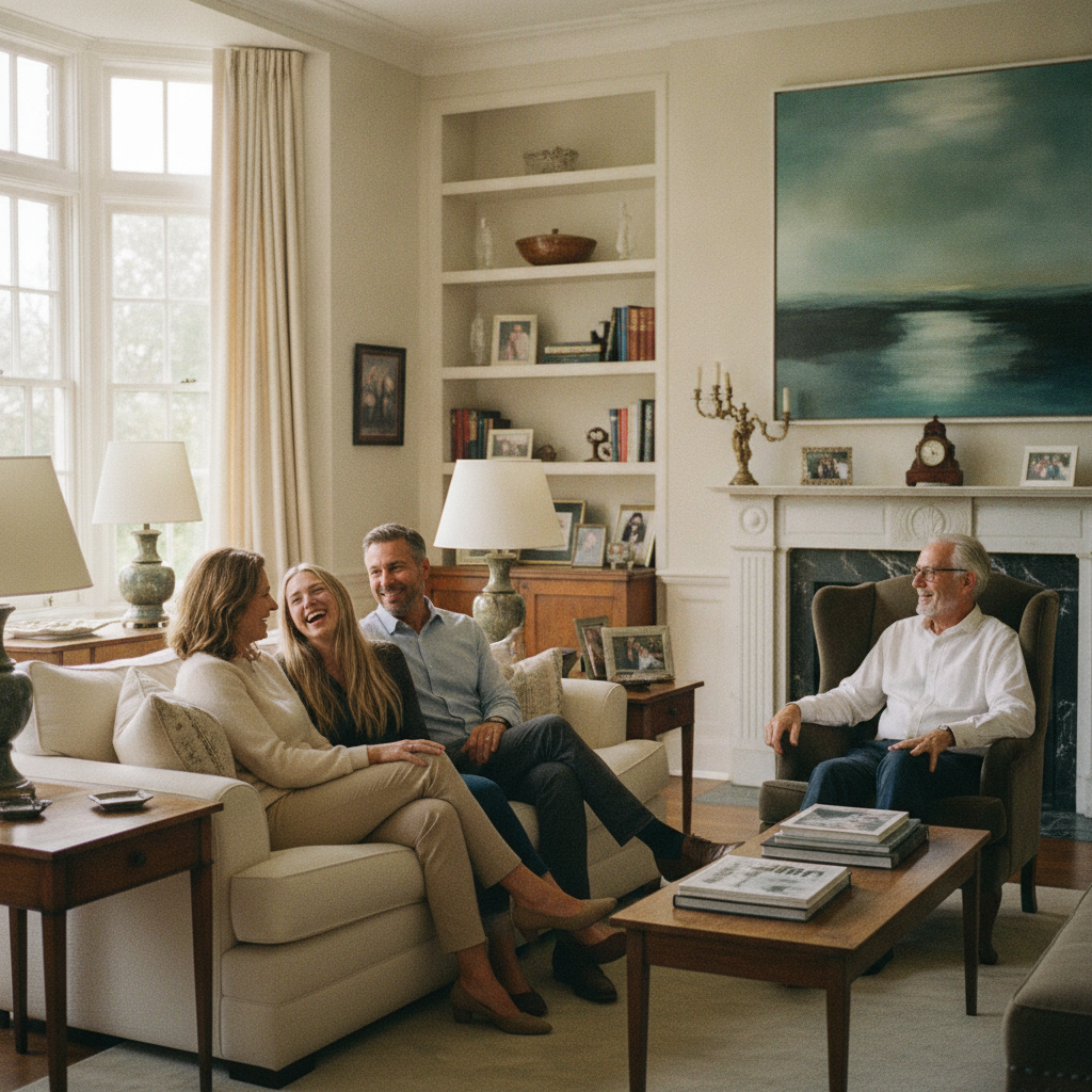 A multi-generational family and their financial legacy