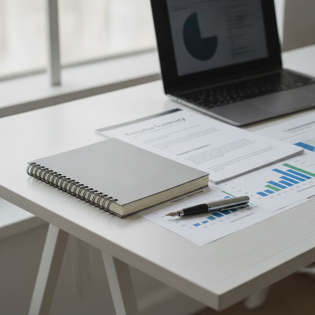 A complete, lender-ready business loan proposal package