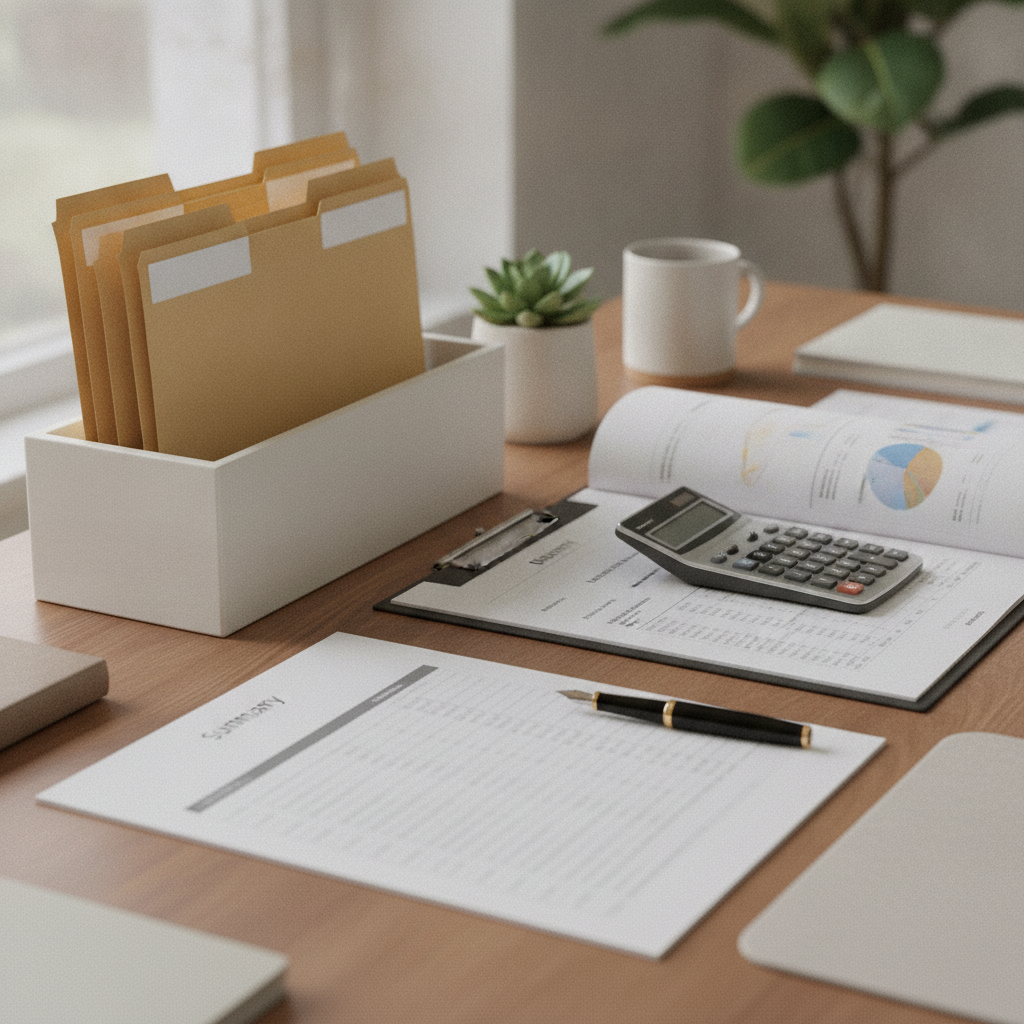 Cleaner tax preparation.
