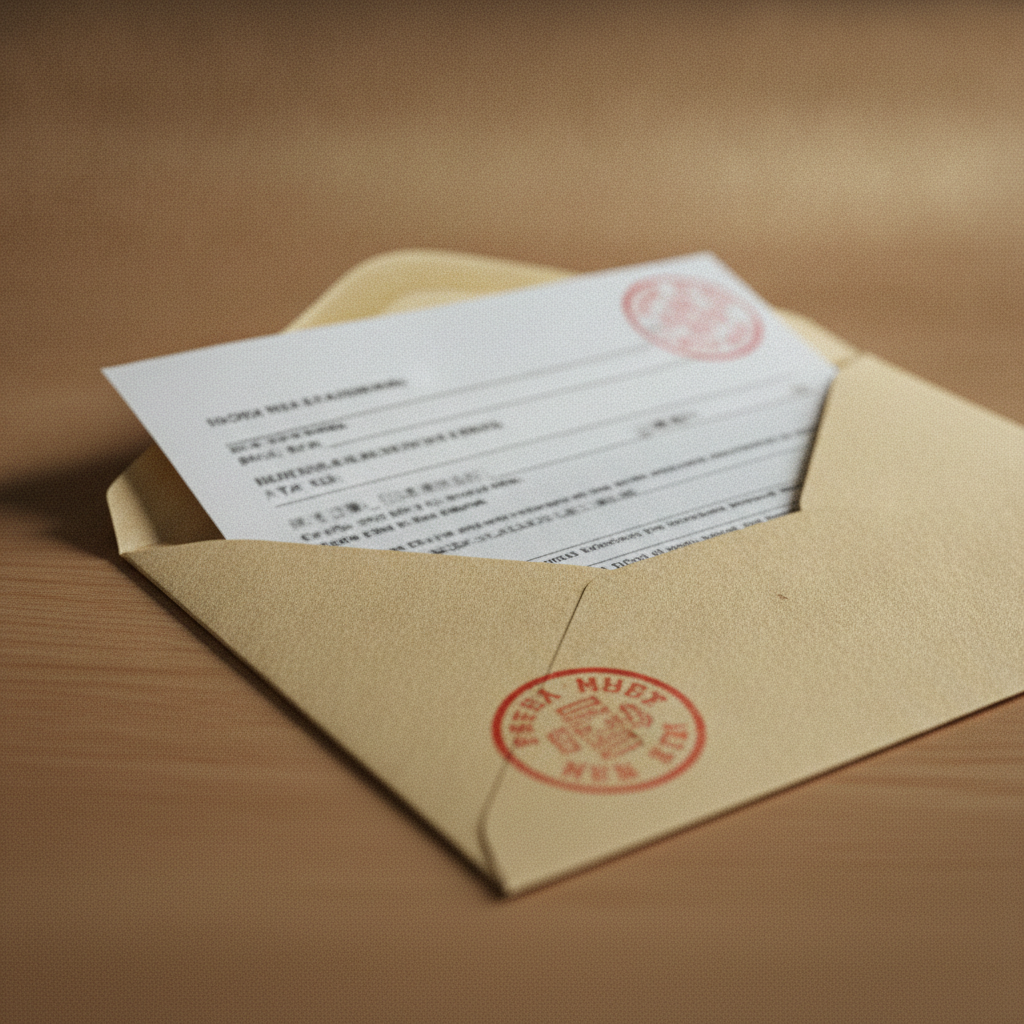 An official unfiled-return notice