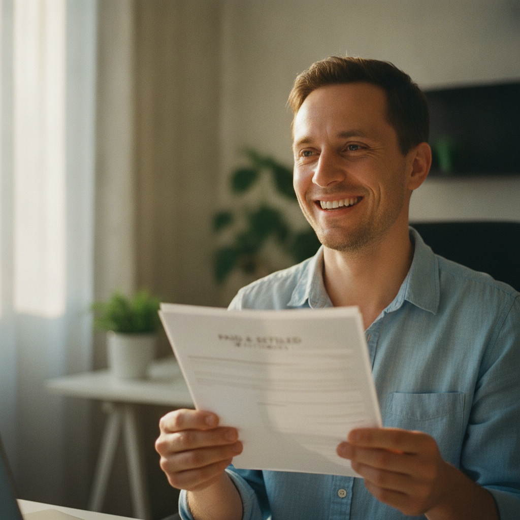 A tax debt settled for a fraction