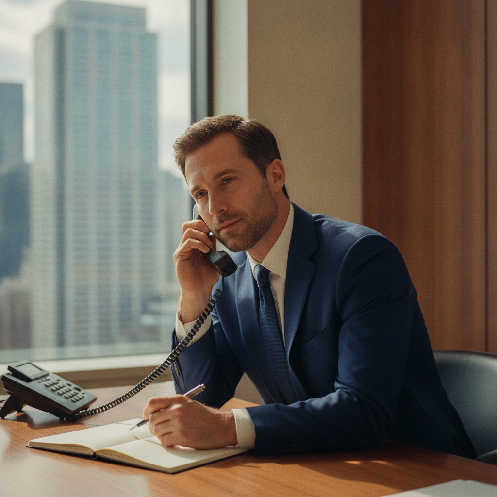 An advisor ready to take your call before a cash crisis
