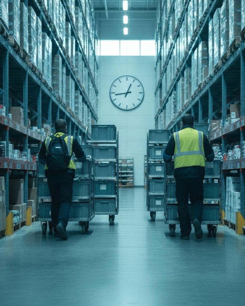 Measure labor cost per order