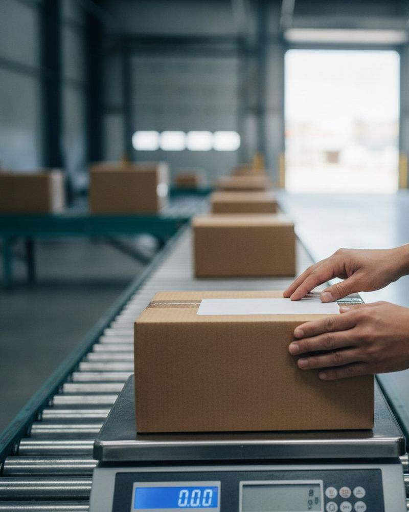 Separate postage pass-throughs