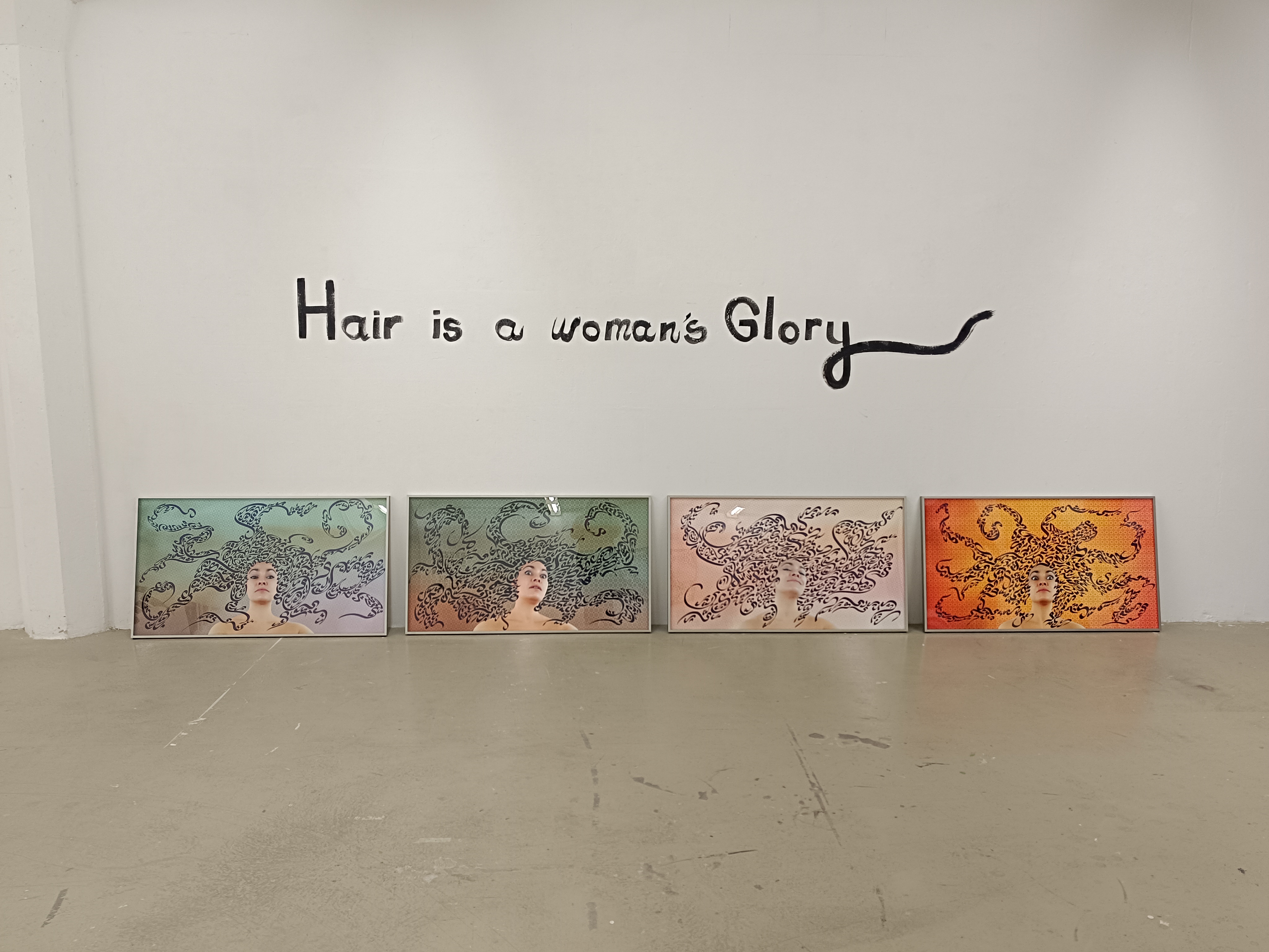 Exhibition installation view, May 2024
