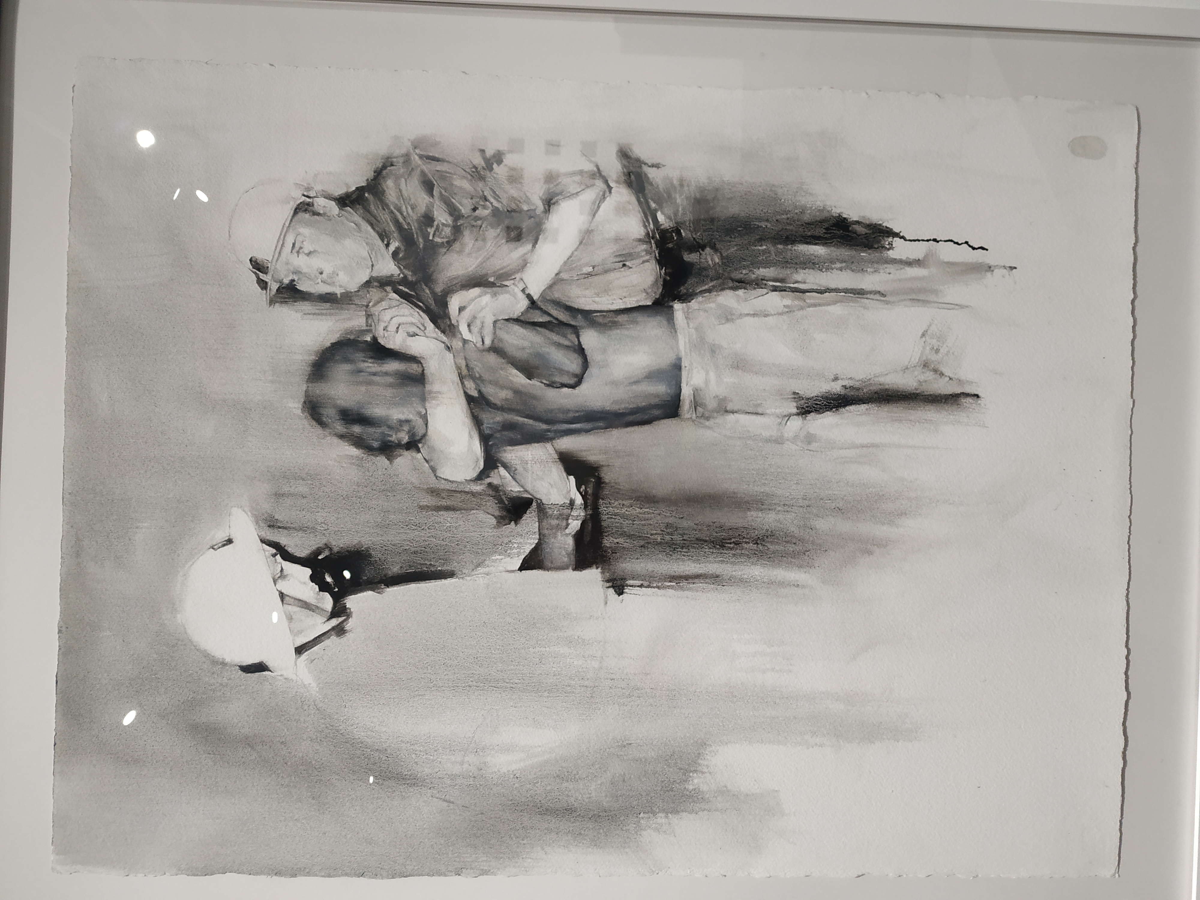 Exhibition installation view associated with Charles Edward Williams, August 2022