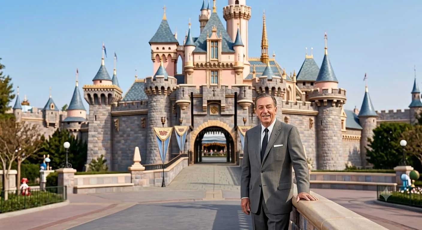 Walt Disney, whose creative process inspired the Dreamer, Realist, Critic modelling framework