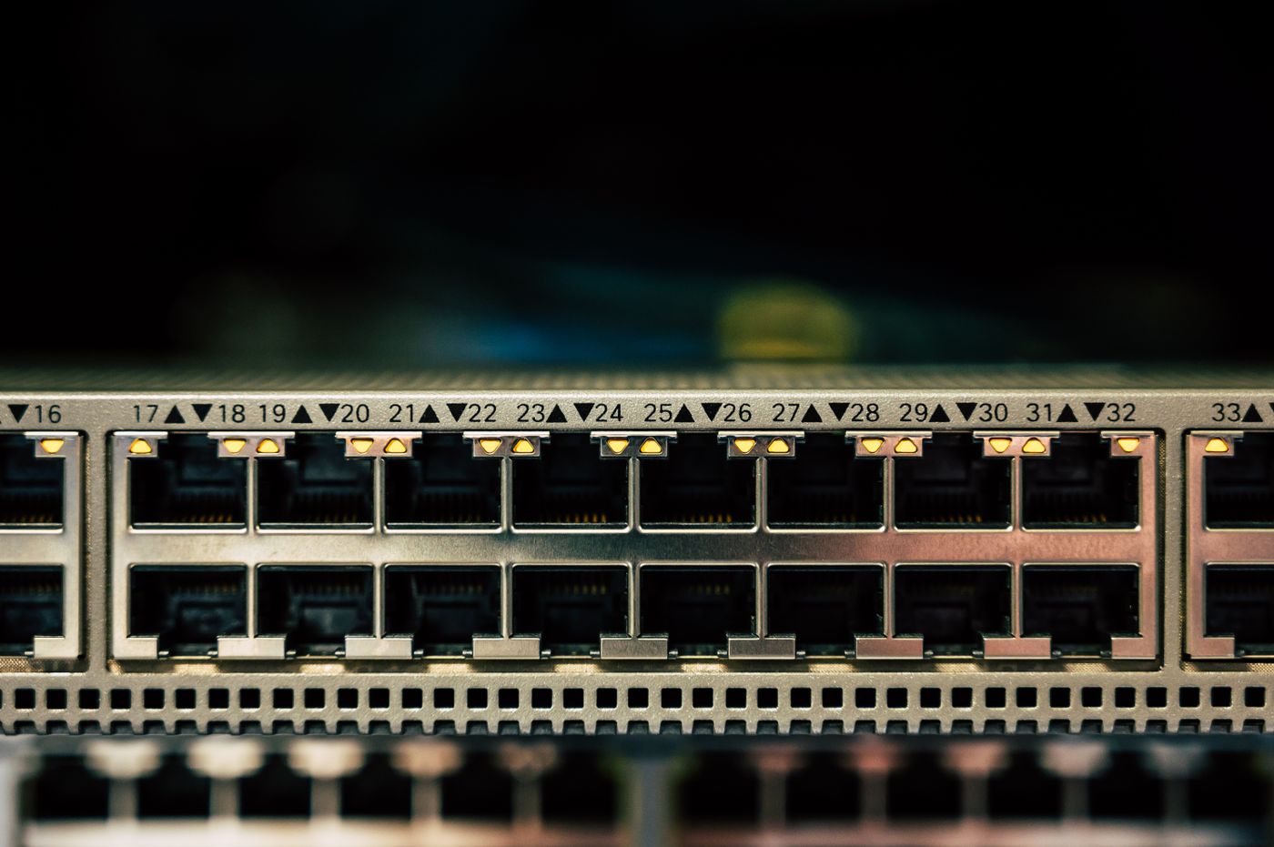 Telecom switch interfaces prepared for a maintenance window