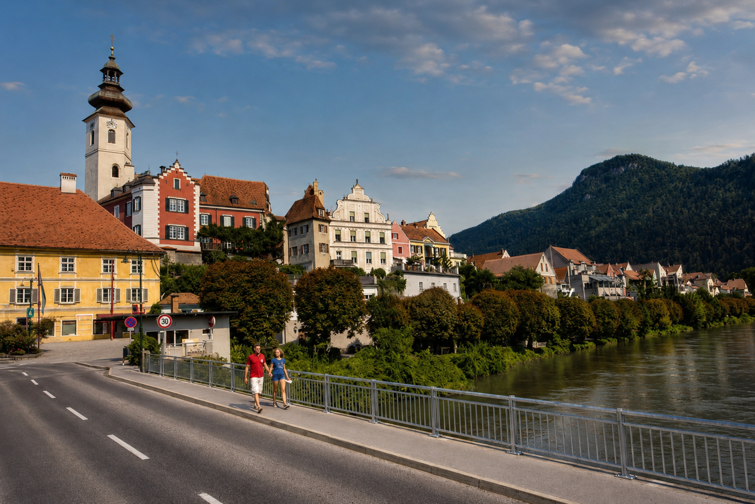 Frohnleiten am Fluss