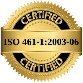 ISO 461-1:2003-06 Certified