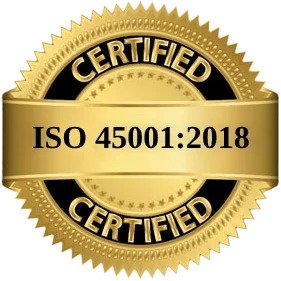 ISO 45001:2018 Certified