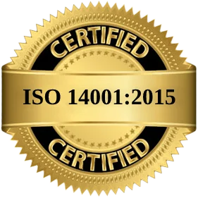 ISO 14001:2015 Certified