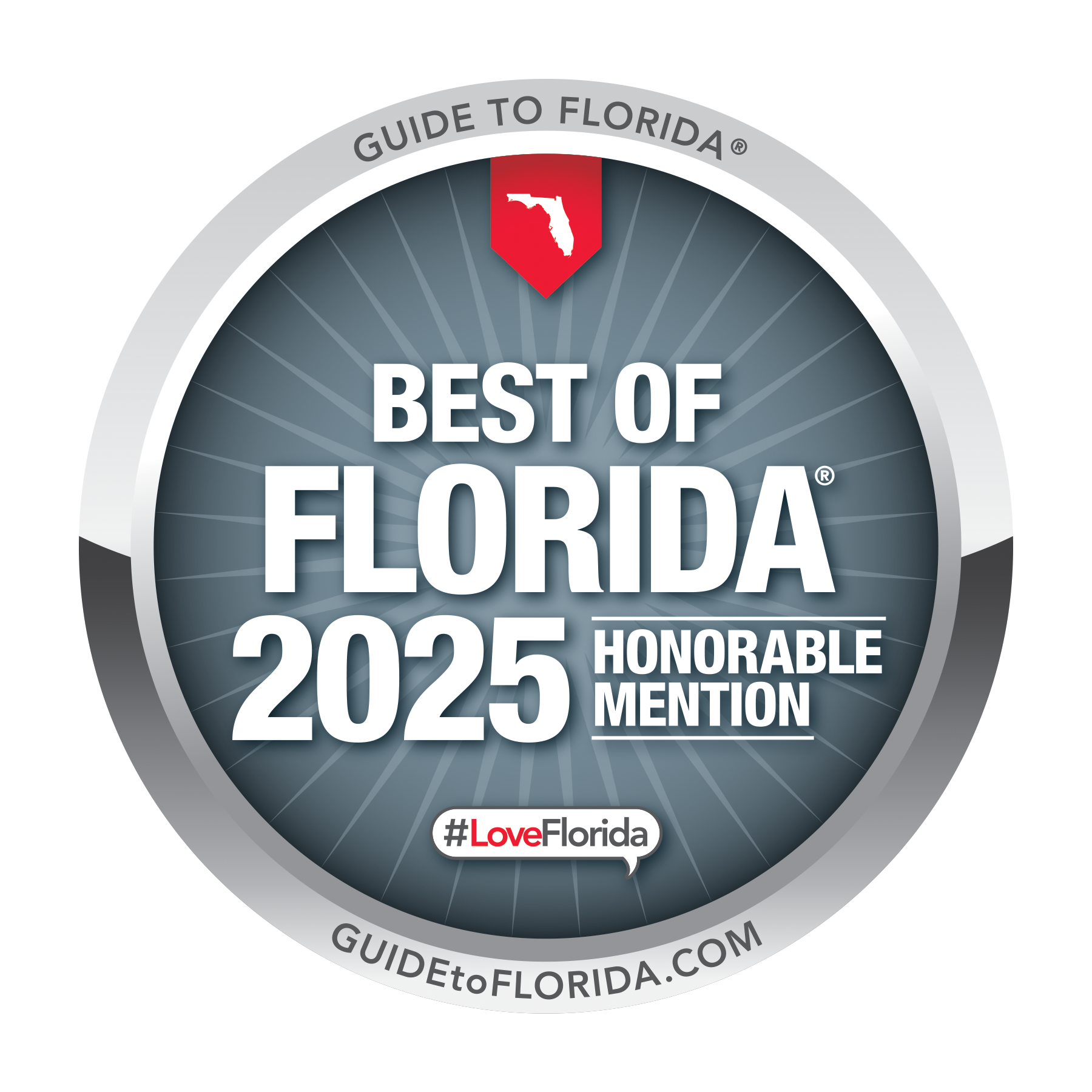 Best of Florida 2025 Honorable Mention award