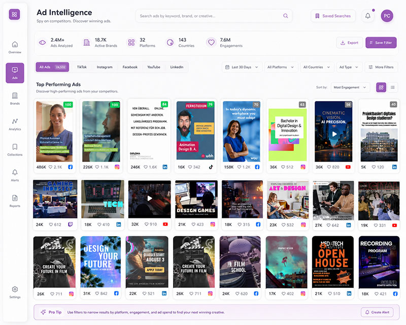 Audience and competitor research examples