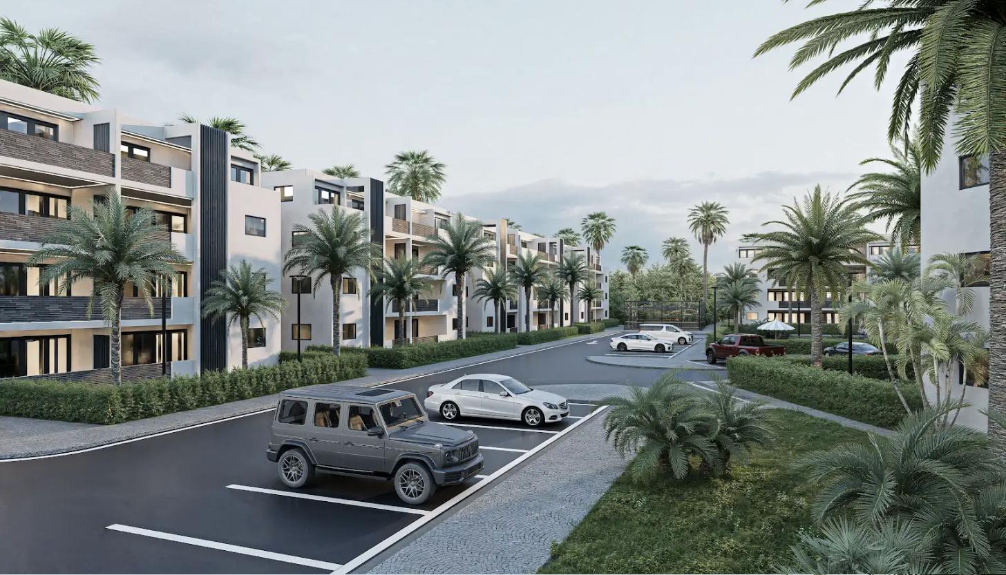 Resort street view