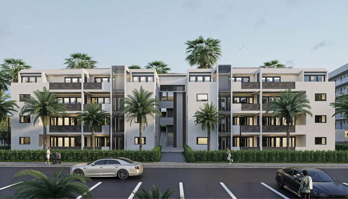 Apartment facade
