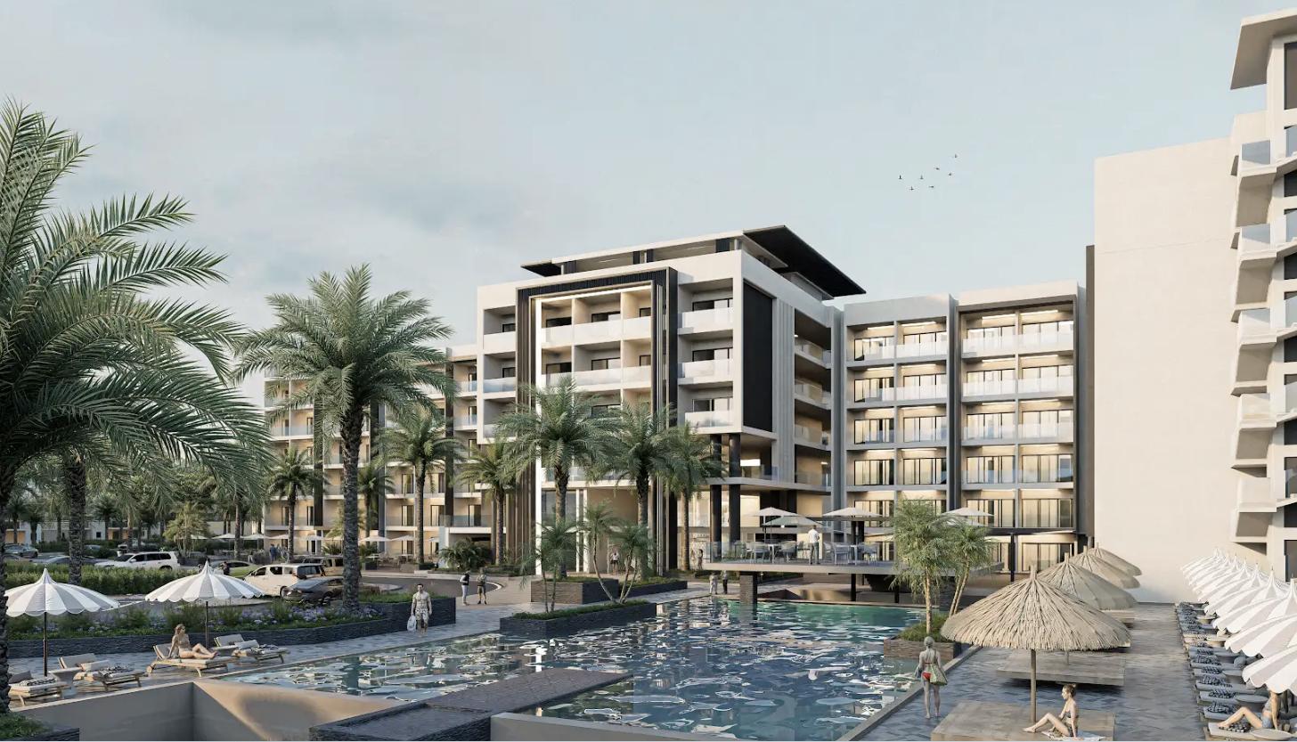 4-star hotel and pool at Blue Resort
