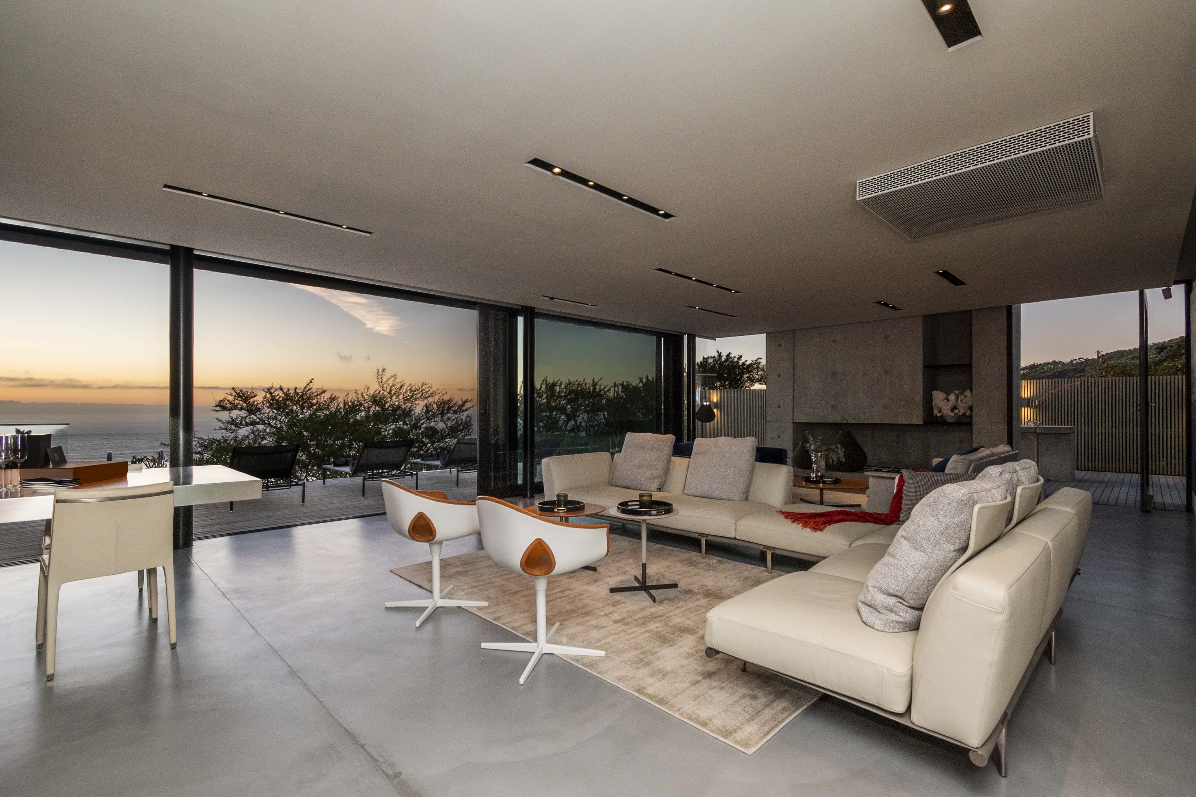 Living space at House Elysian