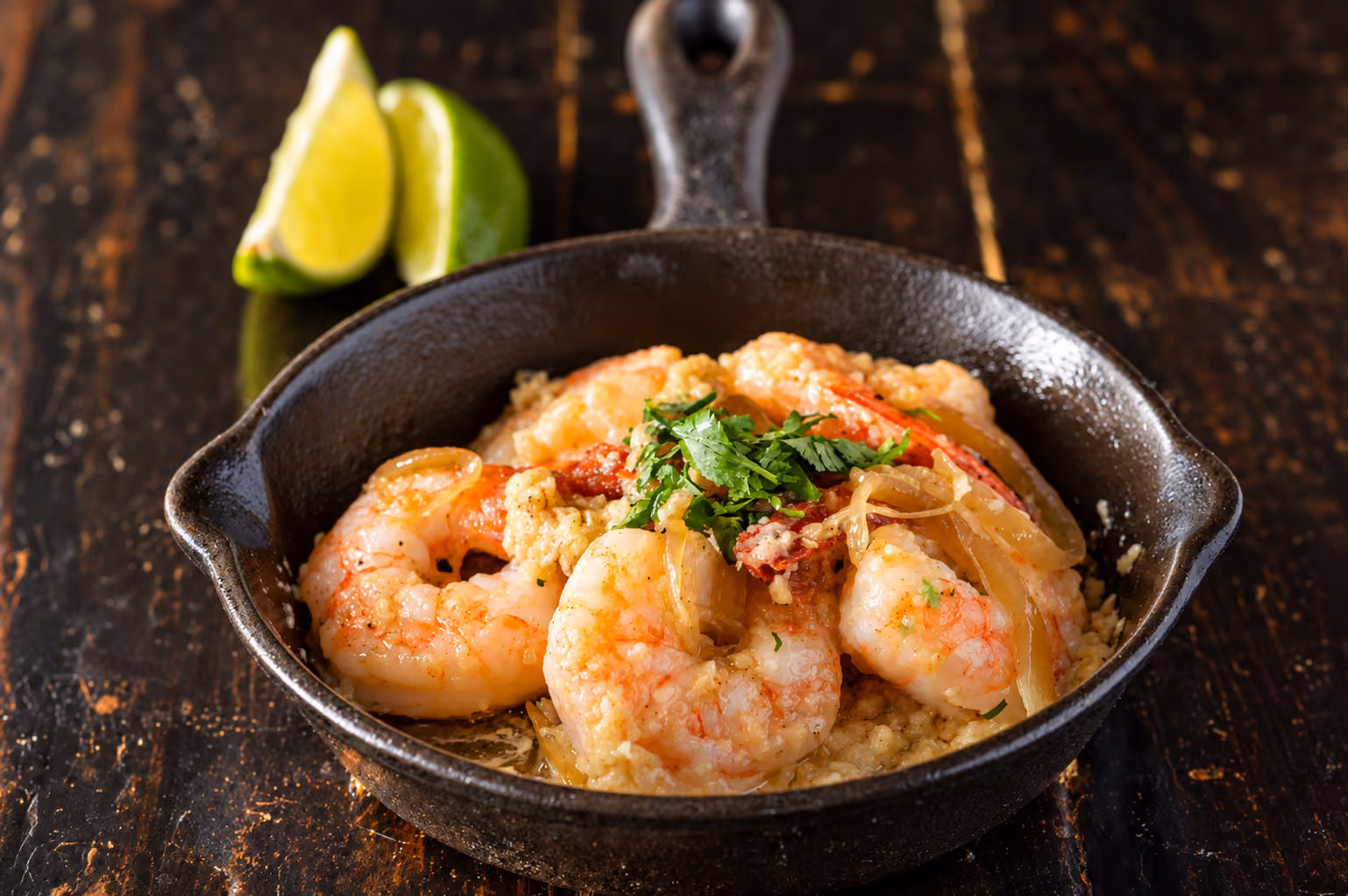 Tropisueño shrimp dish