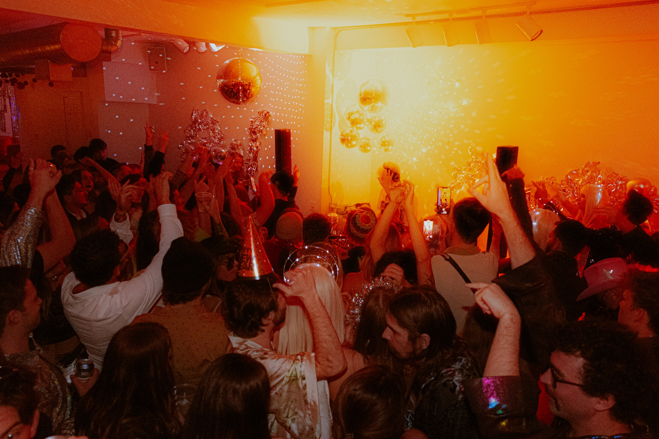 Celebration in the main room