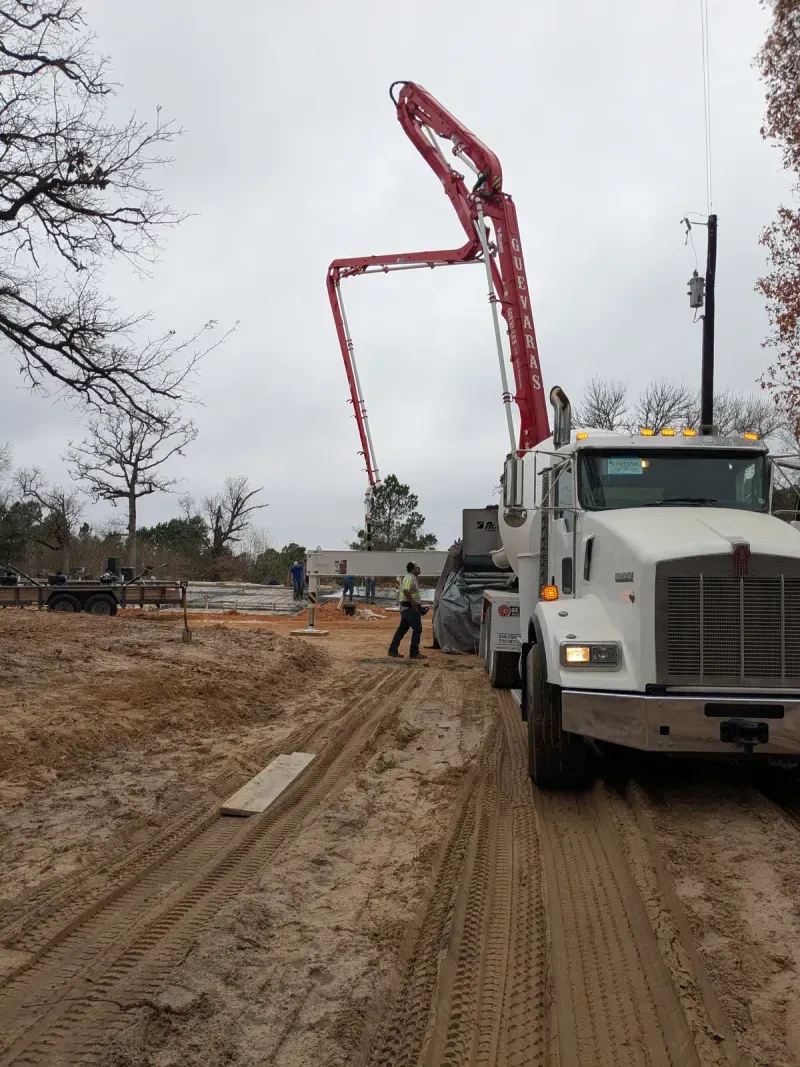Commercial foundation slab curing