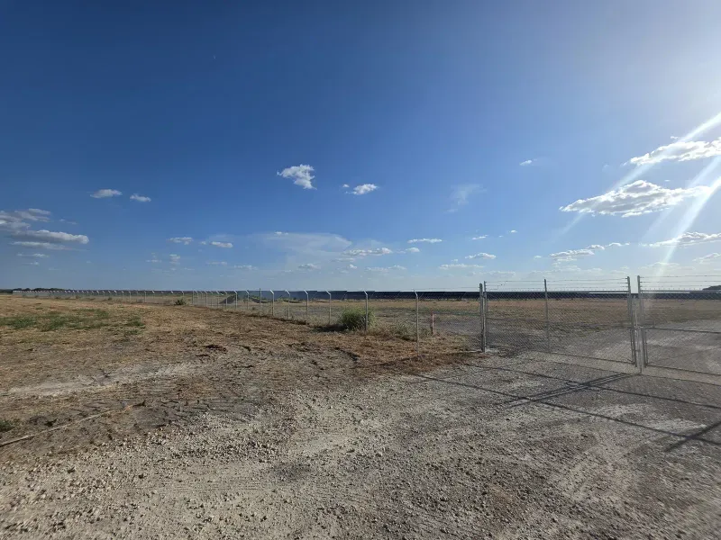 Commercial construction site progress