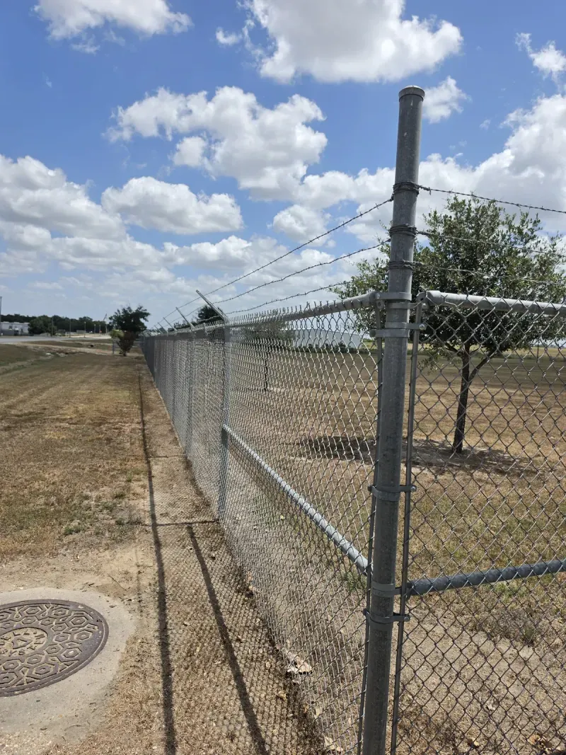 Commercial construction site progress