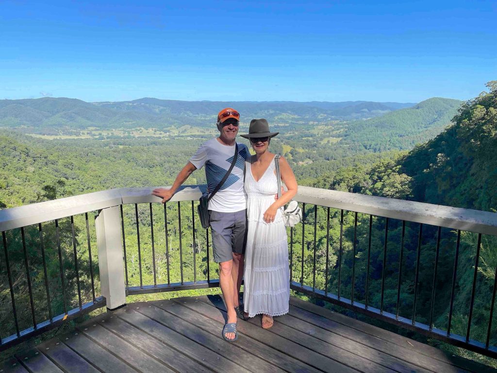 A lookout in the hinterland