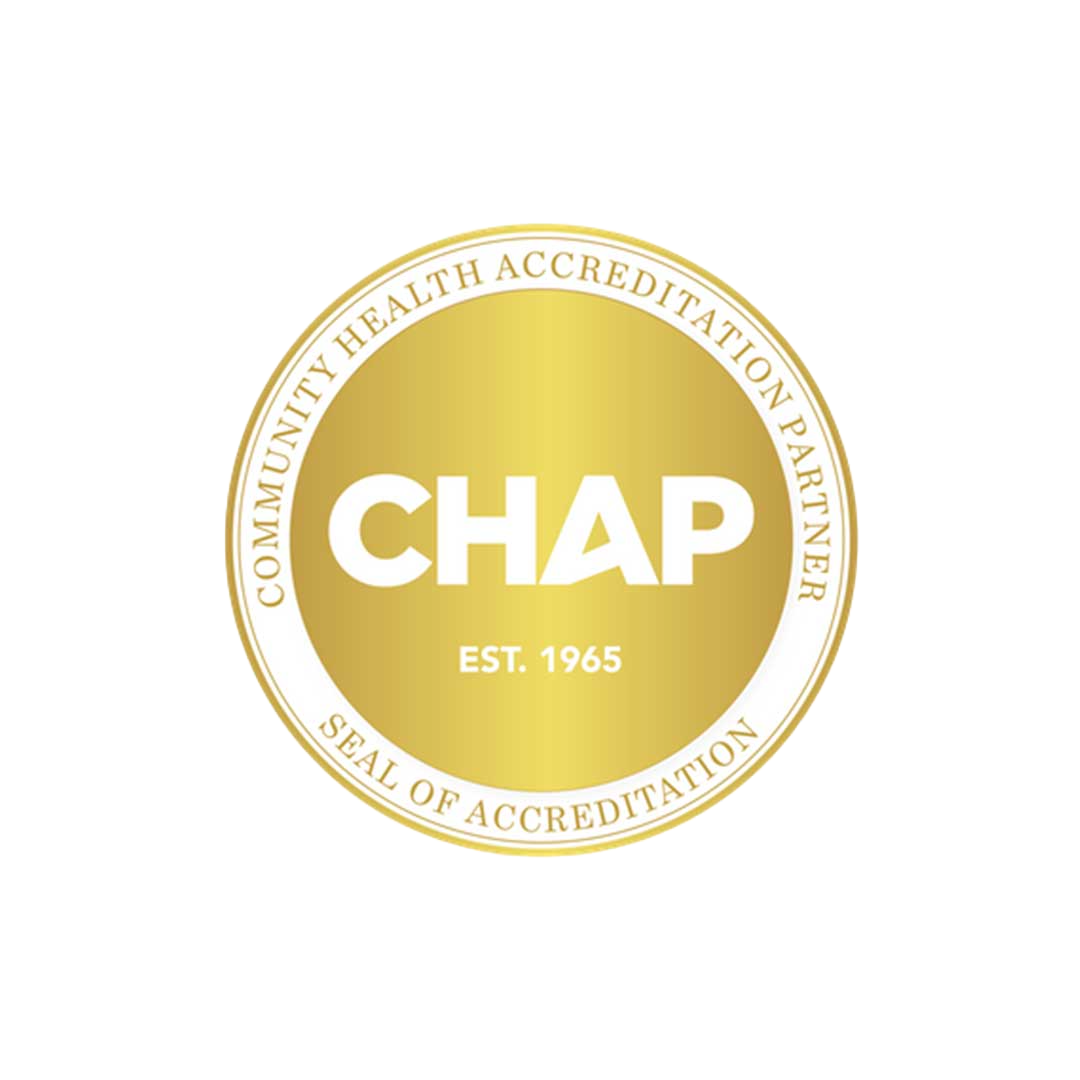 CHAP accredited — Community Health Accreditation Partner