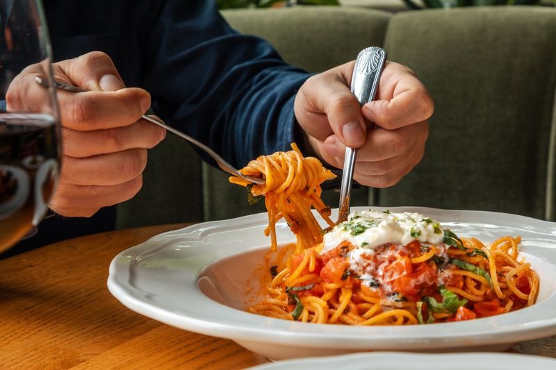 Spaghetti Caprese