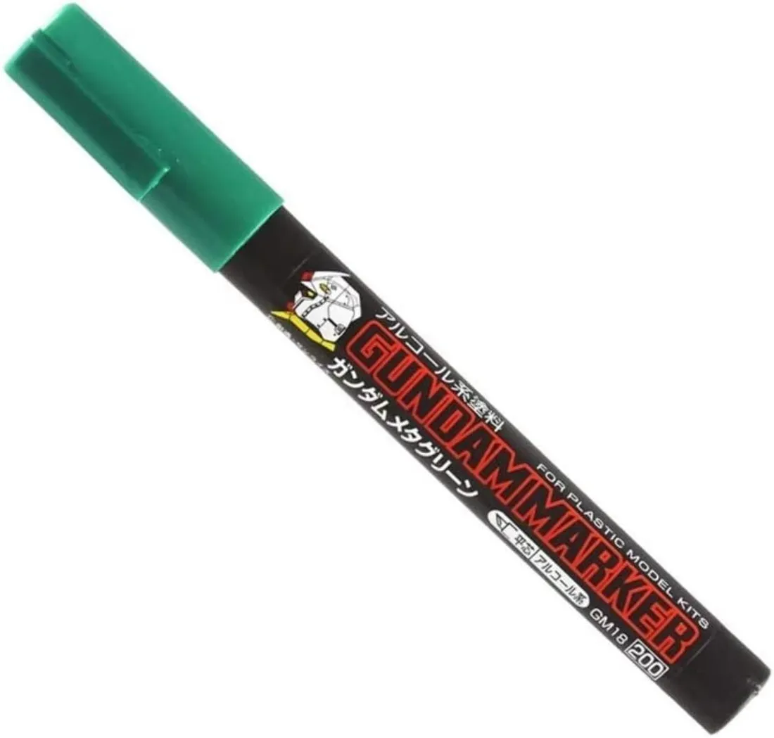 Gundam Marker Metallic Green — Mr Hobby